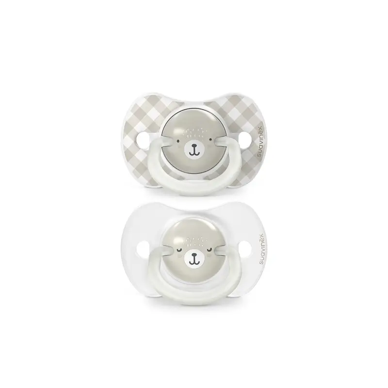 Suavinex Chupetes Nocturnos Night & Day Tetina Sx Pro 6/18 Meses Gris, 2 unidades - Image 8
