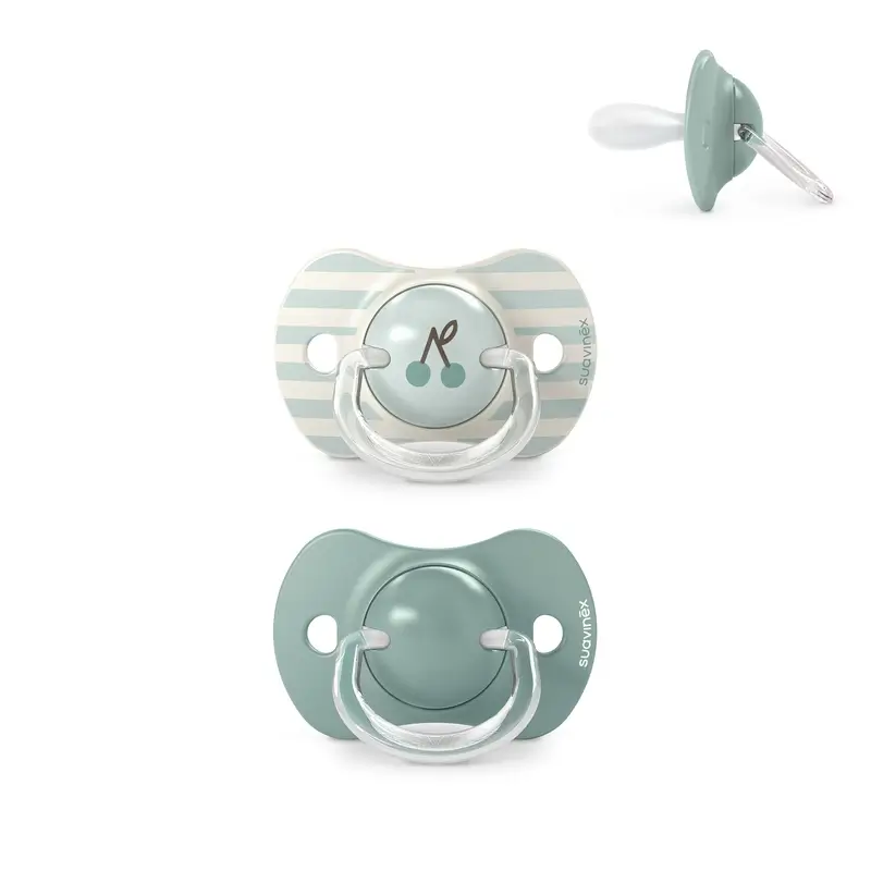 Suavinex Chupetes Tetina Sx Pro +18 Meses Birdies Verde, 2 unidades - Image 2