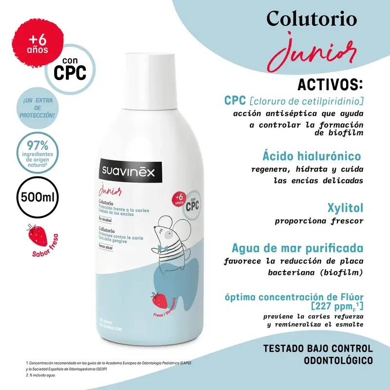 Suavinex Enjuague Bucal Infantil, 500 Ml - Image 2