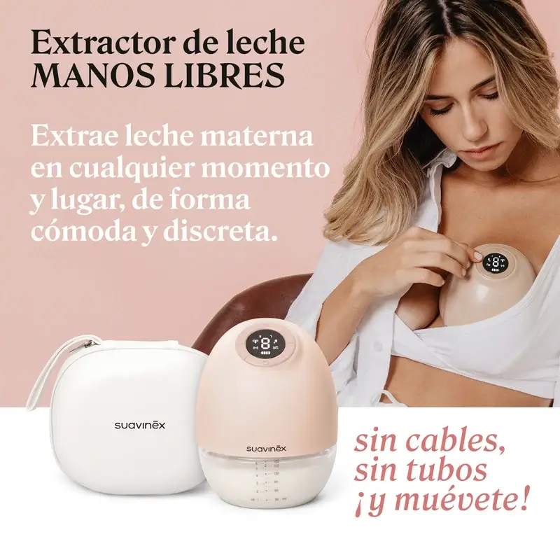 Suavinex Extractor Leche Materna Manos Libres - Image 5