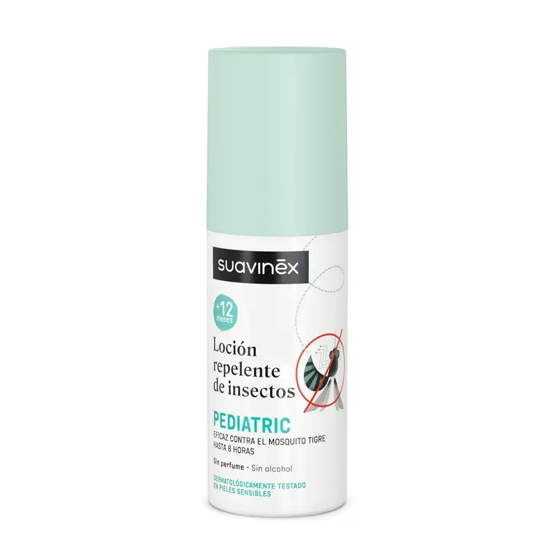 Suavinex Loción Repelente Mosquitos, +12 Meses, 100 Ml
