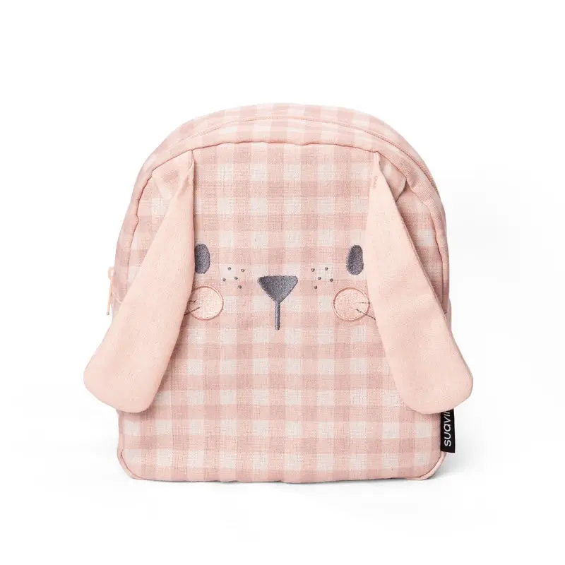 Suavinex Mochila Guardería, Conejo, Rosa - Image 2
