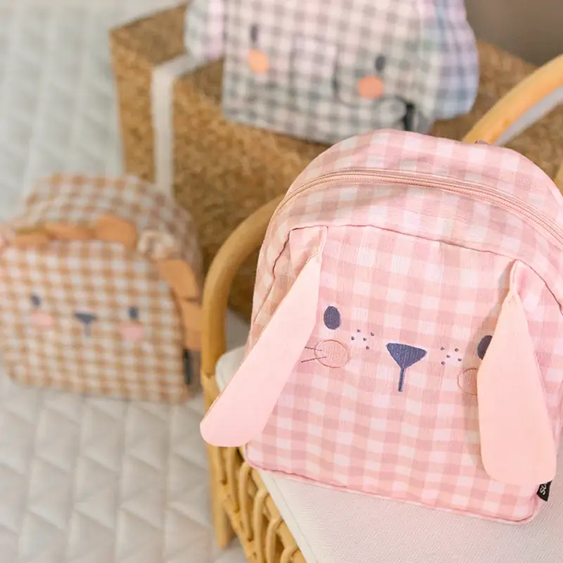 Suavinex Mochila Guardería, Conejo, Rosa - Image 4