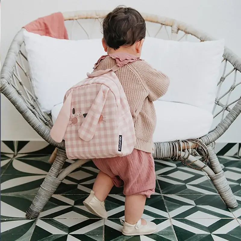 Suavinex Mochila Guardería, Conejo, Rosa - Image 6