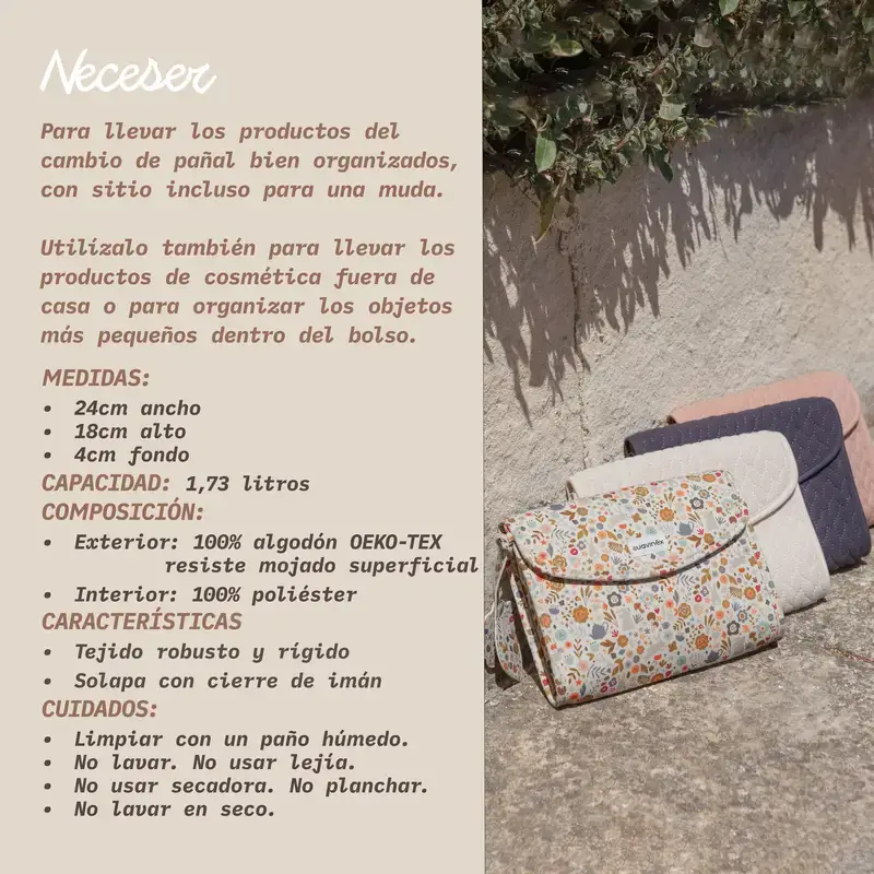Suavinex Neceser Recién Nacido De Tela, Gris - Image 4