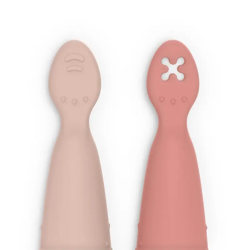 Suavinex Pack 2 Precucharas De Silicona, +6 Meses, Rosa - Image 2