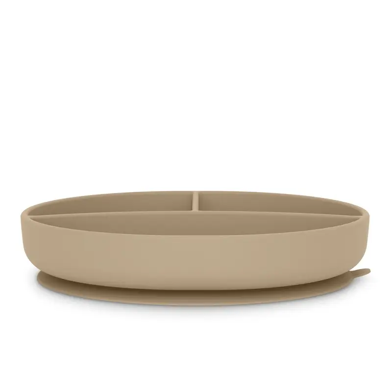 Suavinex Plato De Silicona Con Ventosa Y Divisiones, +6 Meses, Beige - Image 3