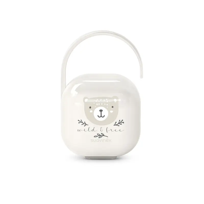 Suavinex Portachupetes +0 Meses Wild&Free Beige