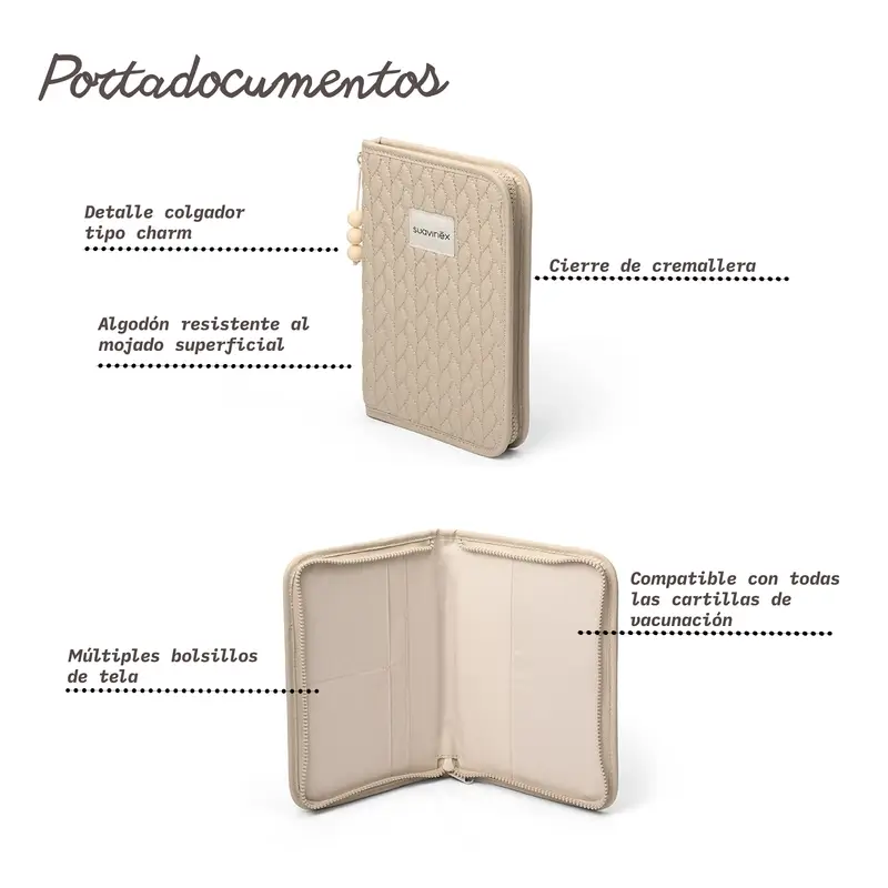 Suavinex Portadocumentos, Rosa - Image 5
