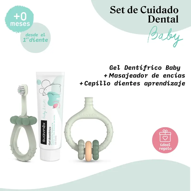 Suavinex Set Inicio Cuidado Dental +0 Meses, Rosa - Image 3