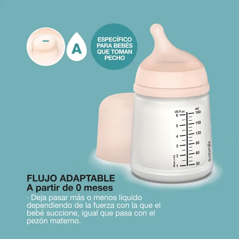 Suavinex Biberón Anticólico + Chupete Zero Zero. Fair - Image 6