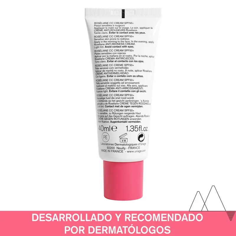 Uriage Roséliane Cc Cream Spf50+, 40Ml - Image 2