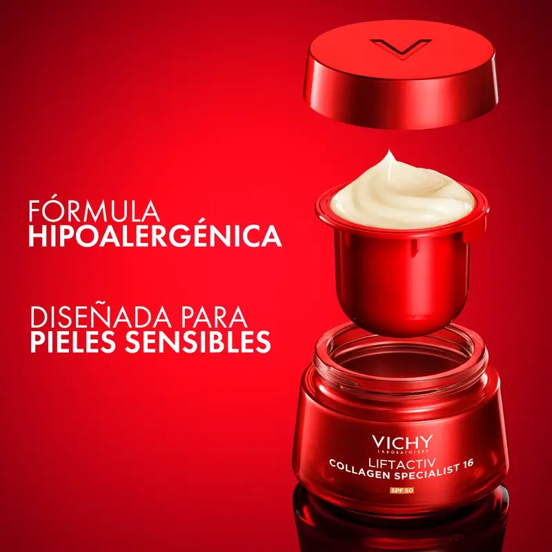 Vichy Liftactiv Collagen Specialist 16 Spf50, Recarga, 50 Ml - Image 3
