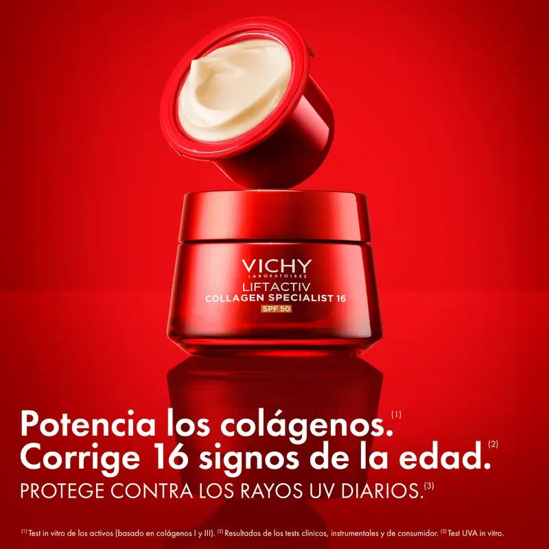 Vichy Liftactiv Collagen Specialist 16 Spf50, Recarga, 50 Ml - Image 6