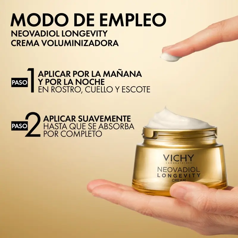 Vichy Neovadiol Longevity Crema Voluminizadora Recarga , 50 ml - Image 7