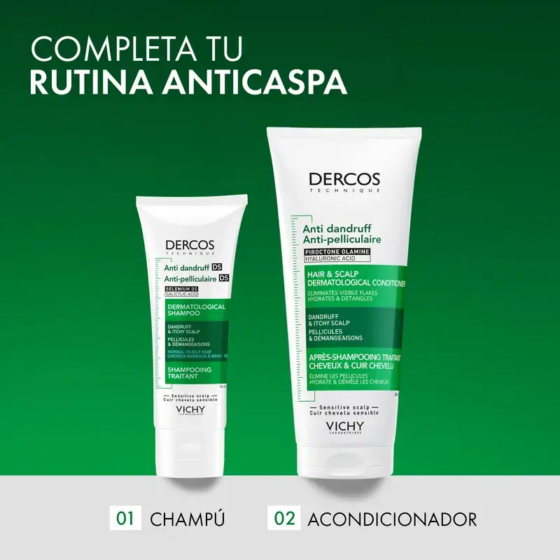 Vichy Vichy Dercos Technique Champú Anticaspa Y Antirreaparición, 95 ml - Image 5