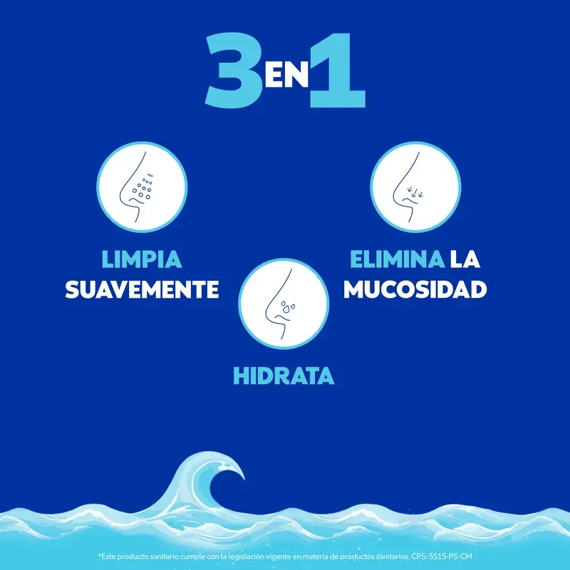 Vicks Nasal Aguamar Fuerza Suave , 120 ml - Image 5