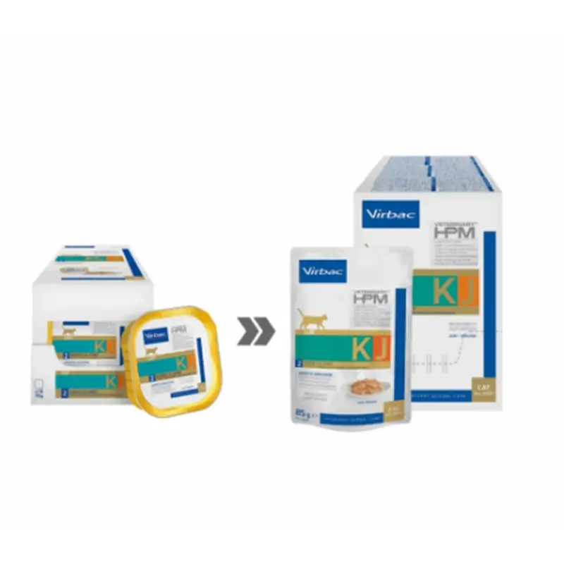Virbac KJ2 Feline Kidney & Joint Comida Húmeda para Gatos ,12x85g - Image 6