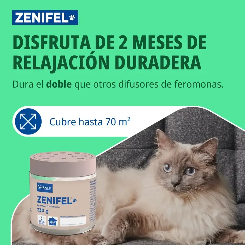 Virbac Zenifel Gel Difusor Gatos, 230 gr - Image 3