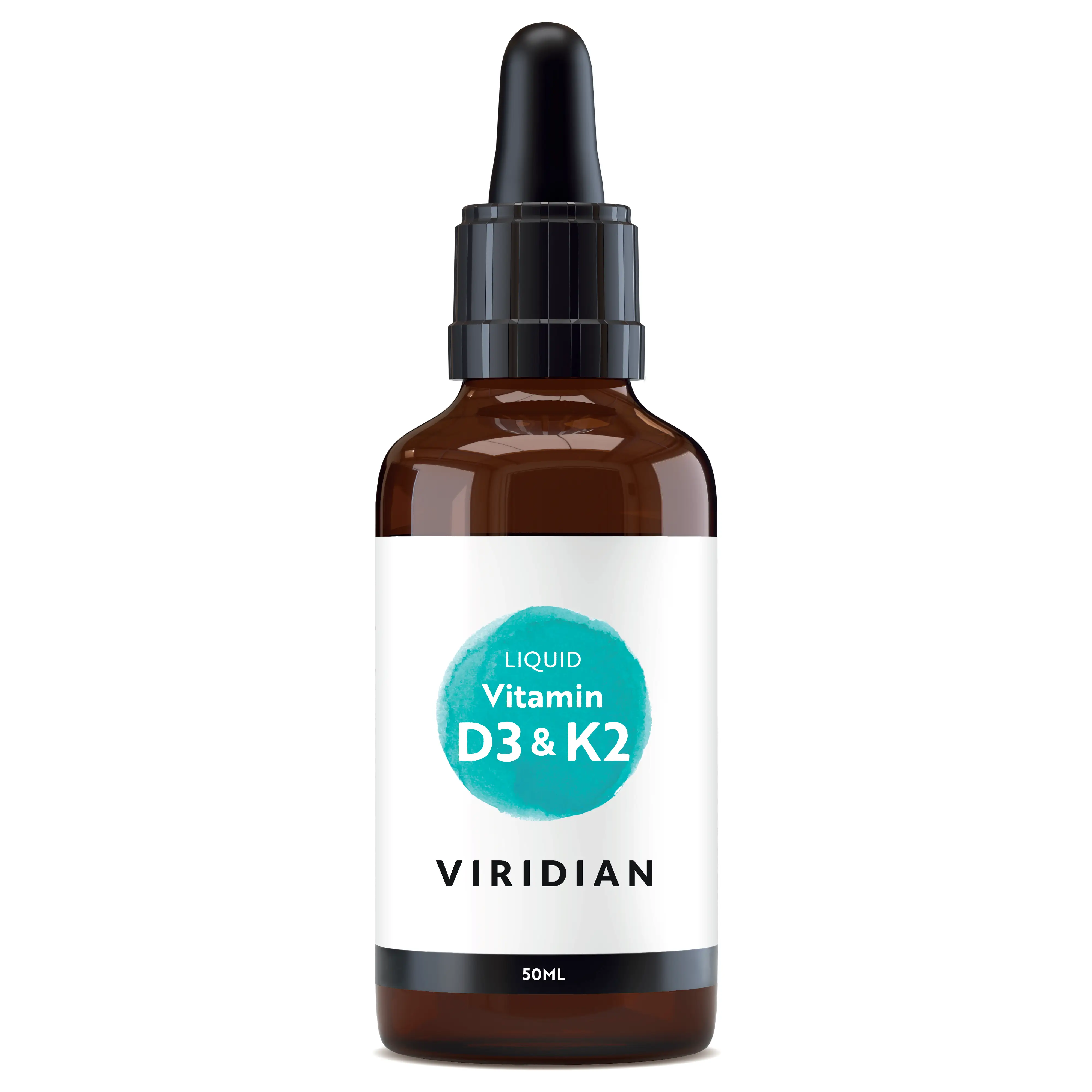 Viridian Vitamina D3 & K2 Líquida - 50Ml, 50 ml