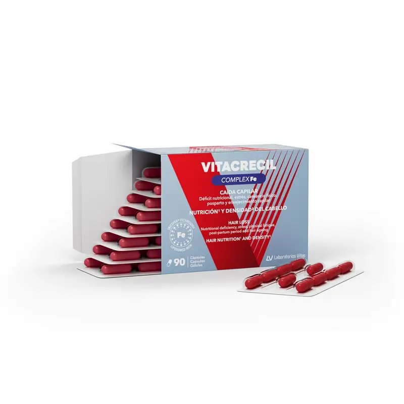 Vitacrecil Complex Fe, 90 Cápsulas - Image 2