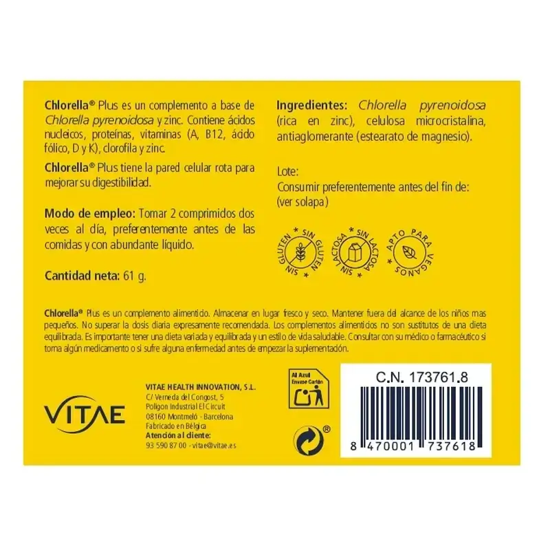 Vitae Pack Detox (Chlorella 60 + Vitarlic Cleanse 90) - Image 2