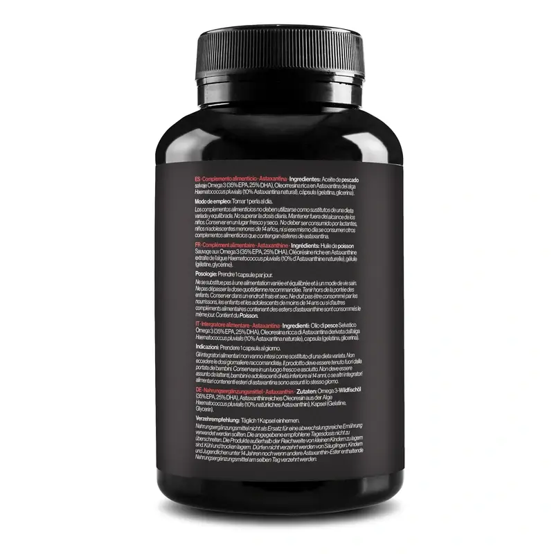 Zenement Astaxantina, 8 Mg, Con Omega-3, 120 cápsulas blandas - Image 3