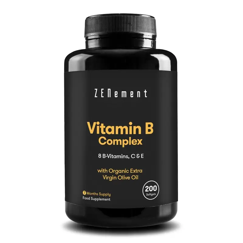 Zenement Complejo De Vitaminas B, 200 cápsulas blandas - Image 4