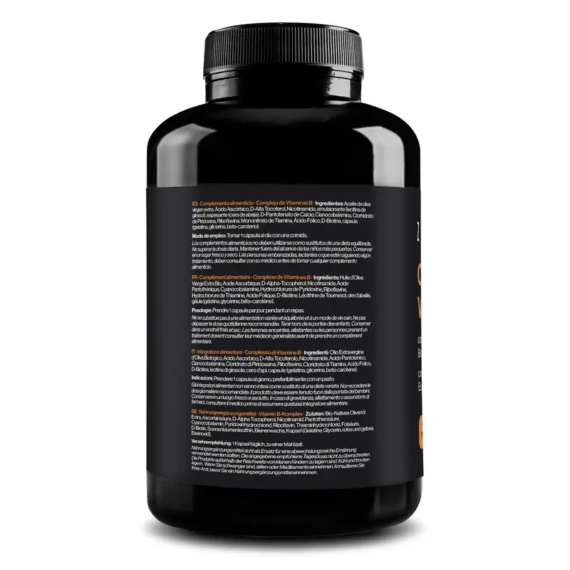 Zenement Complejo De Vitaminas B, 200 cápsulas blandas - Image 9