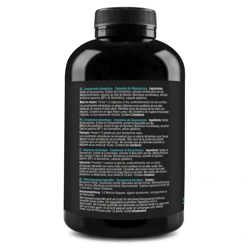 Zenement Glucosamina Complex, 365 cápsulas - Image 7