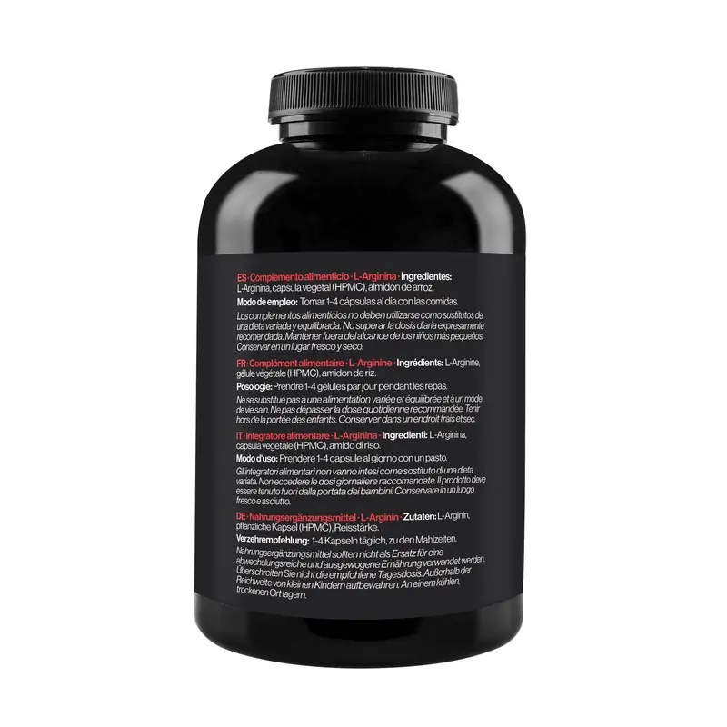 Zenement L-Arginina 700 Mg, 360 cápsulas veganas - Image 3