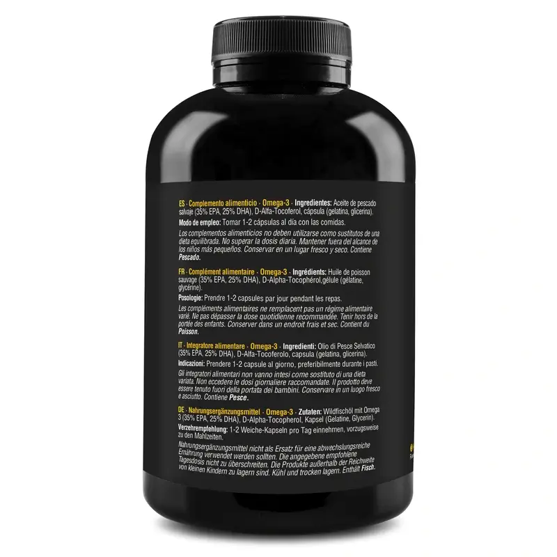 Zenement Omega-3 1000 Mg, 200 cápsulas blandas - Image 3
