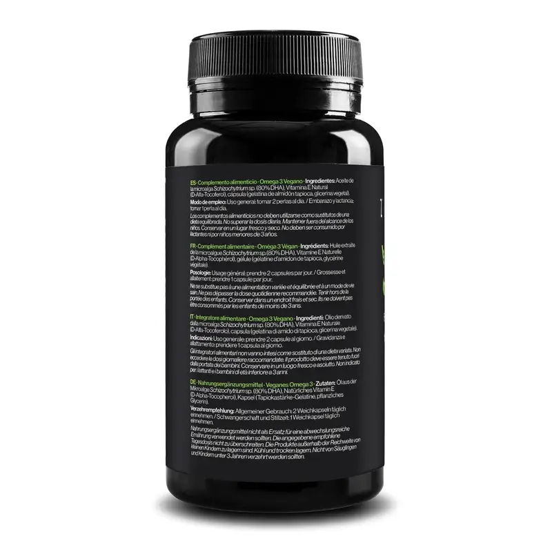 Zenement Omega-3 Vegano Dha, 90 cápsulas blandas veganas - Image 3
