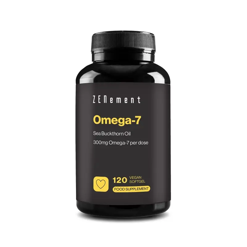 Zenement Omega-7, 120 cápsulas blandas veganas