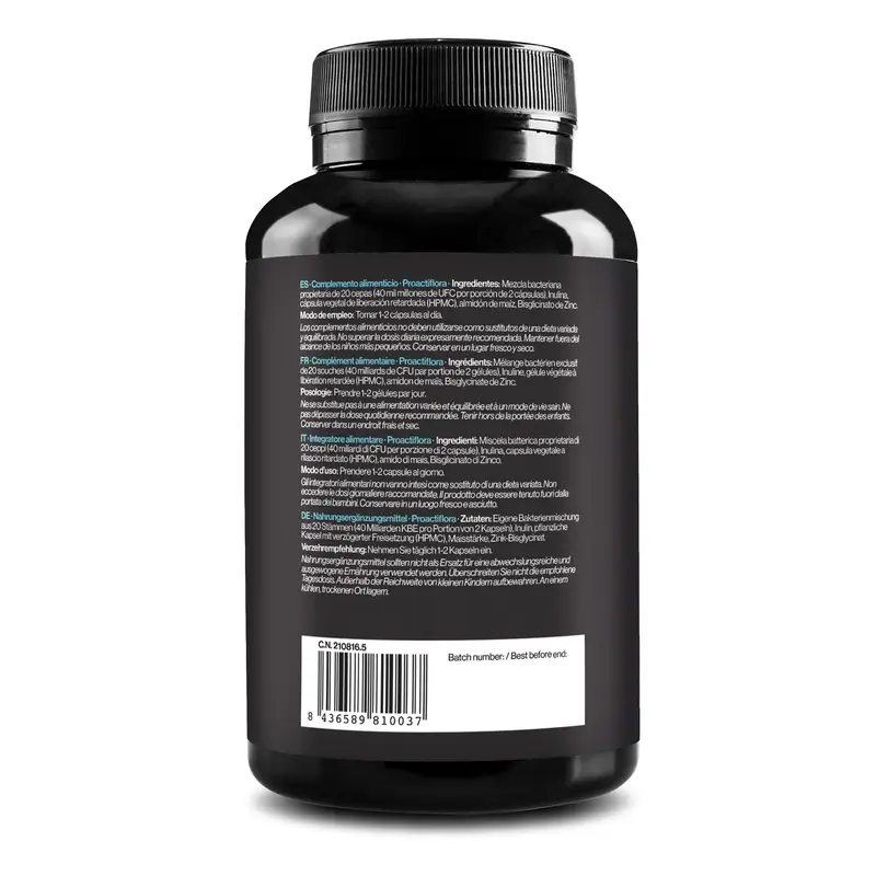 Zenement Proactiflora, 120 cápsulas veganas - Image 3