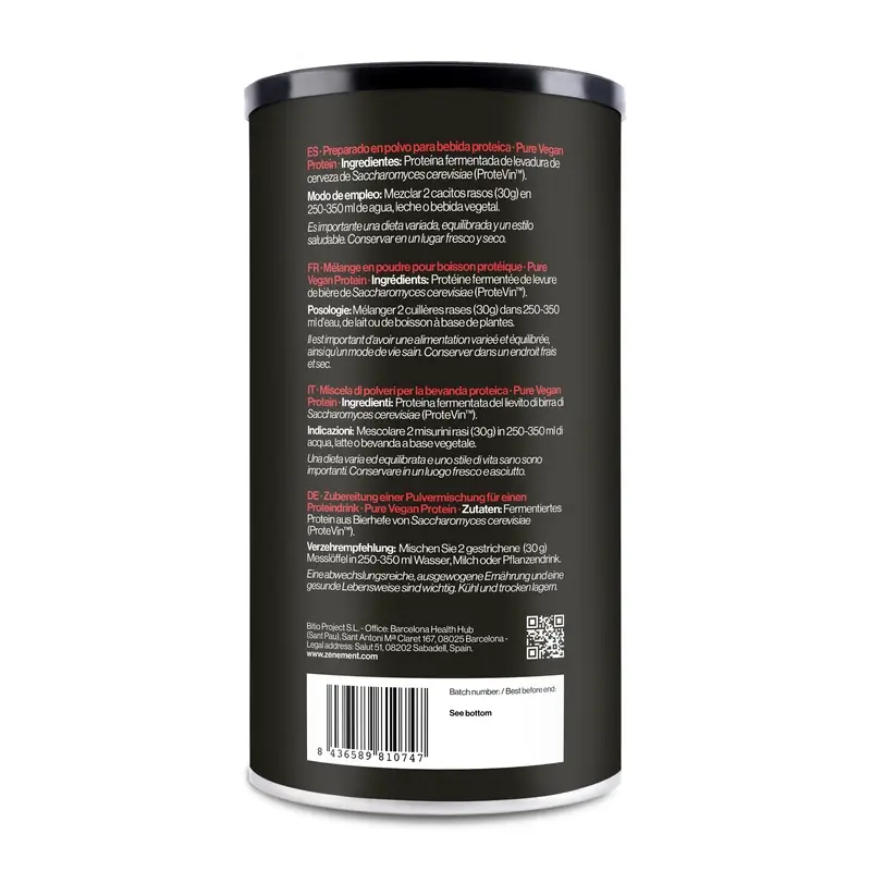 Zenement Pure Vegan Protein, 750 g - Image 2